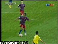 passe aveugle de dinho